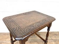Early 20th Century Antique Oak Carved Side Table (4 of 10) Early 20th Century Antique Oak Carved Side Table (4 of 10)
