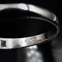 Vintage Diamond 18ct White Gold Half Eternity Band Ring (7 of 10) Vintage Diamond 18ct White Gold Half Eternity Band Ring (7 of 10)