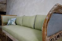 Elegant 18th Century Gustavian Dry Scraped Sofa Lindome c.1790 (13 of 14) Elegant 18th Century Gustavian Dry Scraped Sofa Lindome c.1790 (13 of 14)