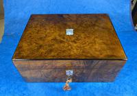 Victorian Jewellery Box in Burr Walnut (2 of 12) Victorian Jewellery Box in Burr Walnut (2 of 12)