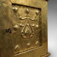 Petite Corner Cupboard, Brass, Mahogany, Wall, Cabinet, Art Nouveau, Victorian (7 of 12) Petite Corner Cupboard, Brass, Mahogany, Wall, Cabinet, Art Nouveau, Victorian (7 of 12)