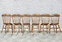 Set of 6 Stickback Windsor Kitchen / Dining Chairs (5 of 6) Set of 6 Stickback Windsor Kitchen / Dining Chairs (5 of 6)