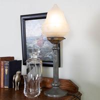 Vintage Hammered Pewter Table Lamp c.1940 (7 of 7) Vintage Hammered Pewter Table Lamp c.1940 (7 of 7)