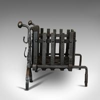 Antique Fire Basket, Andirons, Cast Iron, Fireside, Grate, Fire Dogs, Victorian (3 of 9) Antique Fire Basket, Andirons, Cast Iron, Fireside, Grate, Fire Dogs, Victorian (3 of 9)
