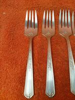 Antique Silver Plate EPNS Art Deco Desert Forks c.1920 (2 of 7) Antique Silver Plate EPNS Art Deco Desert Forks c.1920 (2 of 7)