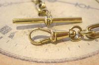 Antique Pocket Watch Chain 1890 Victorian Large Brass Fancy Albert With T Bar (8 of 11) Antique Pocket Watch Chain 1890 Victorian Large Brass Fancy Albert With T Bar (8 of 11)