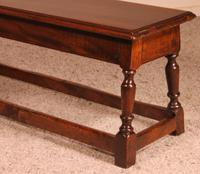 Small Louis XIII Walnut Bench 19th Century (4 of 7) Small Louis XIII Walnut Bench 19th Century (4 of 7)