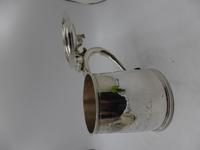Large Reproduction Charles II Style Silver Lidded Tankard London 1937 (9 of 11) Large Reproduction Charles II Style Silver Lidded Tankard London 1937 (9 of 11)