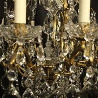 French Gilded Bronze & Crystal 11 Light Birdcage Chandelier (9 of 10) French Gilded Bronze & Crystal 11 Light Birdcage Chandelier (9 of 10)