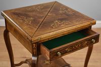Victorian Rosewood Envelope Card Table (10 of 12) Victorian Rosewood Envelope Card Table (10 of 12)