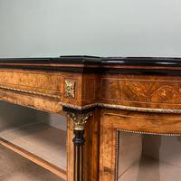 Sensational Figured Victorian Walnut Antique Credenza (2 of 9) Sensational Figured Victorian Walnut Antique Credenza (2 of 9)