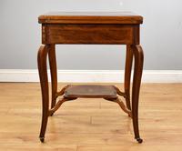 Victorian Rosewood Envelope Card Table (5 of 12) Victorian Rosewood Envelope Card Table (5 of 12)