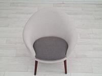 Danish Design, Hans Olsen, Completely Renovated-reupholstered Armchair 1960s, KVADRAT Wool & Teak (9 of 14) Danish Design, Hans Olsen, Completely Renovated-reupholstered Armchair 1960s, KVADRAT Wool & Teak (9 of 14)
