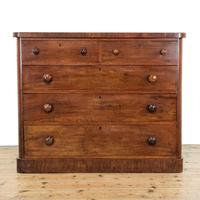 Antique Victorian Mahogany Chest of Drawers