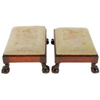Pair of Chippendale Style Foot Stools (3 of 8) Pair of Chippendale Style Foot Stools (3 of 8)