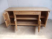 Large Antique Pine 4 Door Dresser Base / TV Stand / Sideboard to wax / paint (9 of 9) Large Antique Pine 4 Door Dresser Base / TV Stand / Sideboard to wax / paint (9 of 9)