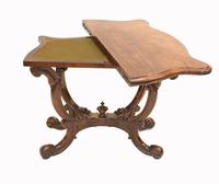 Victorian Card Table Antique Games Tables Rosewood c.1880 (10 of 13) Victorian Card Table Antique Games Tables Rosewood c.1880 (10 of 13)
