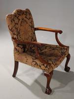 Substantial Early 20th Century Gainsborough Style Mahogany Framed Armchair (3 of 6) Substantial Early 20th Century Gainsborough Style Mahogany Framed Armchair (3 of 6)