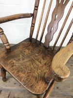 Antique Beech & Elm Windsor Armchair (8 of 12) Antique Beech & Elm Windsor Armchair (8 of 12)