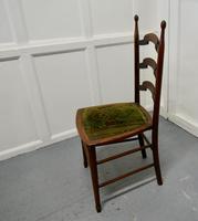 19th Century Chair with Original Carpet Seat by John Hodder (5 of 7) 19th Century Chair with Original Carpet Seat by John Hodder (5 of 7)