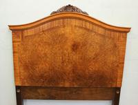 Antique Pair of Figured Walnut Single Headboards (3 of 8) Antique Pair of Figured Walnut Single Headboards (3 of 8)
