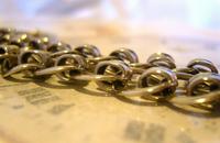 Antique Pocket Watch Chain 1920s Large Chrome Fancy Link Albert with Big Bolt Ring (5 of 12) Antique Pocket Watch Chain 1920s Large Chrome Fancy Link Albert with Big Bolt Ring (5 of 12)