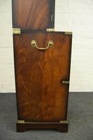 Quality Mahogany Campaign Bookcase on Chest (5 of 9) Quality Mahogany Campaign Bookcase on Chest (5 of 9)