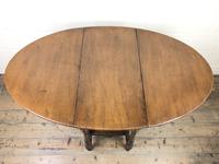 Early 20th Century Oak Gateleg Table (7 of 9) Early 20th Century Oak Gateleg Table (7 of 9)