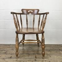 Antique Beech Spindle Back Smoker's Bow Chair (8 of 8) Antique Beech Spindle Back Smoker's Bow Chair (8 of 8)
