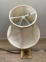 Antique Edwardian Table Brass Lamp Lighting With Shade (8 of 25) Antique Edwardian Table Brass Lamp Lighting With Shade (8 of 25)