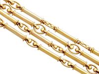 12ct Yellow Gold Chain - Antique c.1920 (5 of 13) 12ct Yellow Gold Chain - Antique c.1920 (5 of 13)
