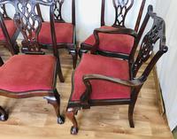 Set of Eight Oversized Dining Chairs (17 of 18) Set of Eight Oversized Dining Chairs (17 of 18)