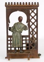 Franz Xavier Bergmann Austria Cold-painted Bronze Coffee Vendor Inkwell Figure (24 of 24) Franz Xavier Bergmann Austria Cold-painted Bronze Coffee Vendor Inkwell Figure (24 of 24)