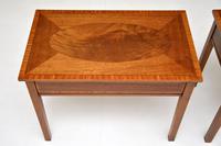 Pair of Antique Inlaid Mahogany Side Tables (11 of 12) Pair of Antique Inlaid Mahogany Side Tables (11 of 12)