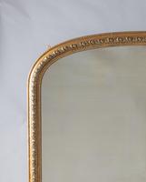 Very Large English Victorian Gilt Archtop Overmantle Mirror (2 of 8) Very Large English Victorian Gilt Archtop Overmantle Mirror (2 of 8)