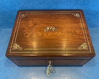 William IV Rosewood Box with Mother of Pearl Inlay (5 of 13) William IV Rosewood Box with Mother of Pearl Inlay (5 of 13)