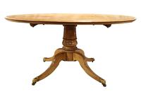 Late Georgian Faded Mahogany Oval Breakfast Table, c.1830