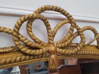 Beautiful Gilded English Rope Design Overmantle Mirror c.1870 (9 of 9) Beautiful Gilded English Rope Design Overmantle Mirror c.1870 (9 of 9)