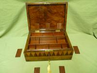 Large Tunbridge Ware Style Jewellery Box - Original Tray c.1870 (6 of 16) Large Tunbridge Ware Style Jewellery Box - Original Tray c.1870 (6 of 16)
