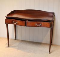 Mahogany Serpentine Front Side Table (2 of 10) Mahogany Serpentine Front Side Table (2 of 10)