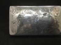 19th Century Silver Tobacco Case with Engraving (2 of 11) 19th Century Silver Tobacco Case with Engraving (2 of 11)