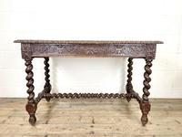 Antique 19th Century Carved Oak Table (2 of 11) Antique 19th Century Carved Oak Table (2 of 11)