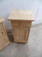 Lined Pair of Antique Pine Victorian Bedside Cabinets to wax / paint (5 of 8) Lined Pair of Antique Pine Victorian Bedside Cabinets to wax / paint (5 of 8)