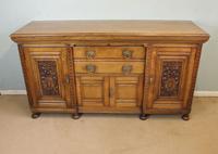 Antique Late 19th Century Oak Sideboard Dresser Base. (13 of 14) Antique Late 19th Century Oak Sideboard Dresser Base. (13 of 14)