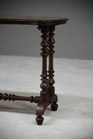 Antique Walnut Inlaid Victorian Games Table (5 of 10) Antique Walnut Inlaid Victorian Games Table (5 of 10)