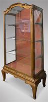 19th Century Continental Walnut Display Cabinet (5 of 6) 19th Century Continental Walnut Display Cabinet (5 of 6)