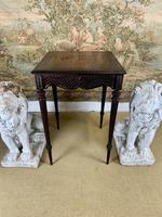 19th Century Carved Mahogany Occasional Table (3 of 7) 19th Century Carved Mahogany Occasional Table (3 of 7)