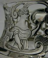 Rare English Solid Sterling Silver Potato Dish Ring London 1917 Antique (6 of 12) Rare English Solid Sterling Silver Potato Dish Ring London 1917 Antique (6 of 12)