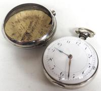 Antique Silver Pair of Case Pocket Watch Fusee Verge Escapement Key Wind Enamel Dial Thomas Cooker Oakham (12 of 12) Antique Silver Pair of Case Pocket Watch Fusee Verge Escapement Key Wind Enamel Dial Thomas Cooker Oakham (12 of 12)