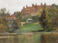 The Thames at Richmond - Antique Watercolour by James Aumonier (2 of 4) The Thames at Richmond - Antique Watercolour by James Aumonier (2 of 4)